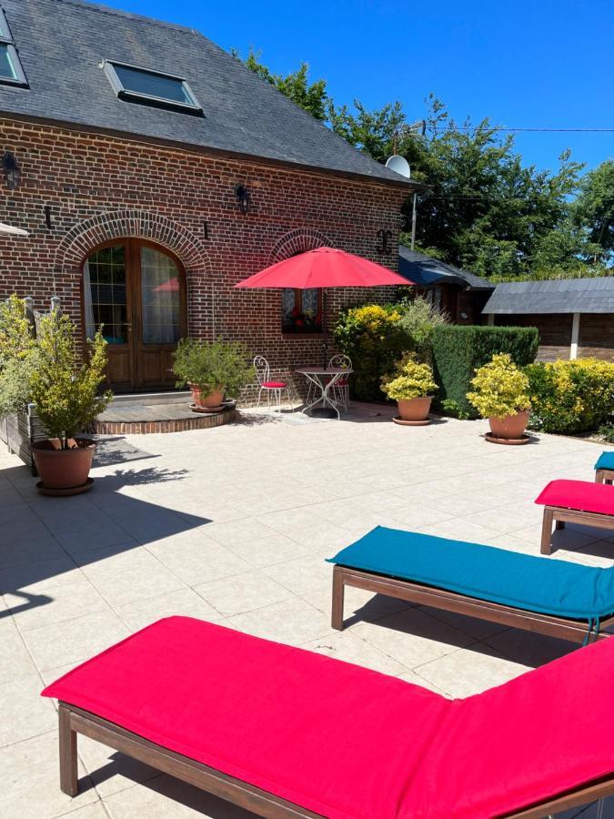 Le Jardin Des Roses Panzió Gerponville Kültér fotó